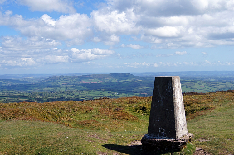 View from the southmost trig pillar