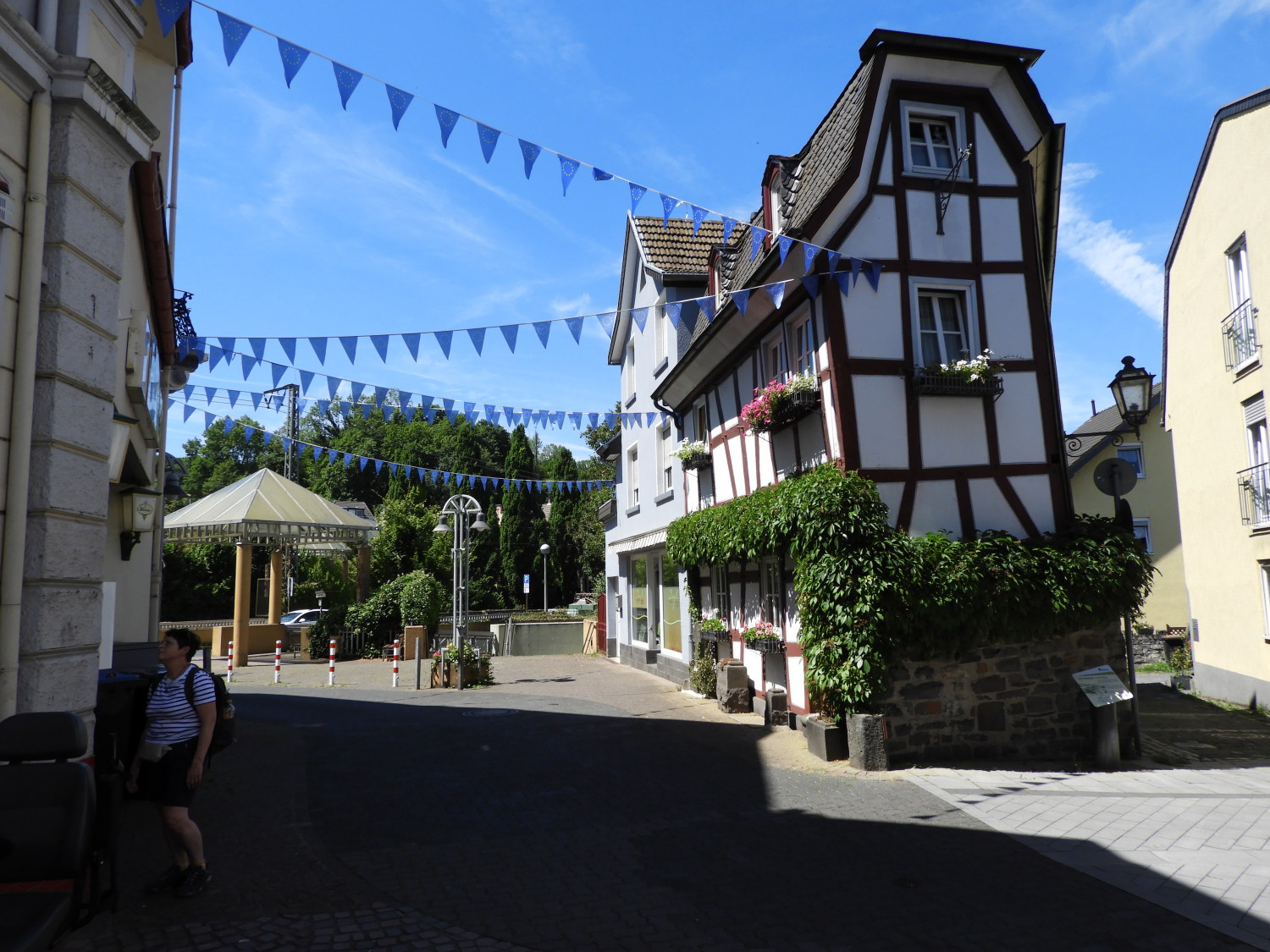 Arrival in Remagen