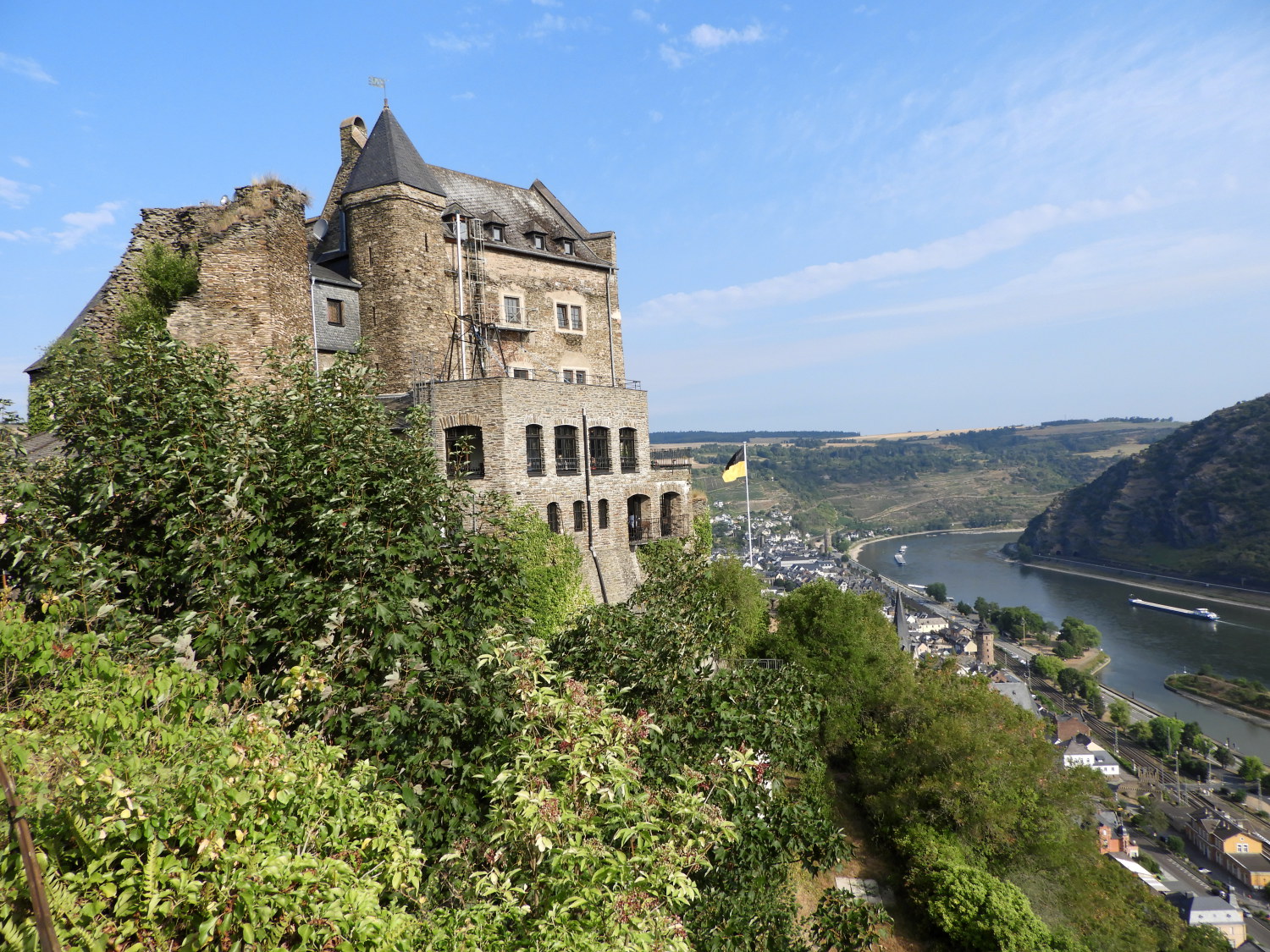 Burg Schönburg and Oberwesel