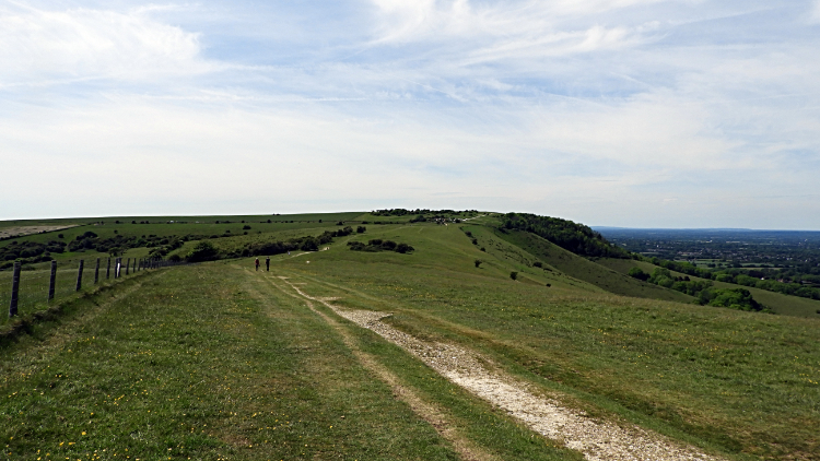 Crossing Plumpton Plain