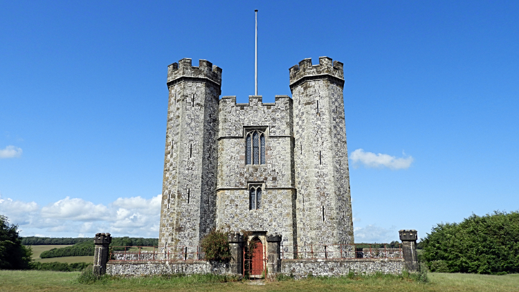 Hiorne Tower in Arundel Park