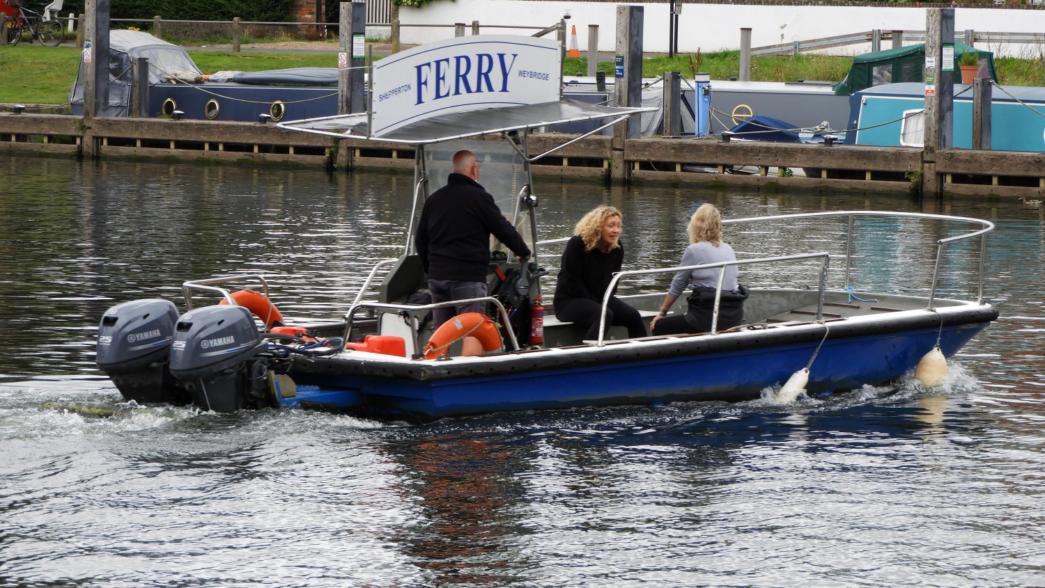 Shepperton to Weybridge Ferry