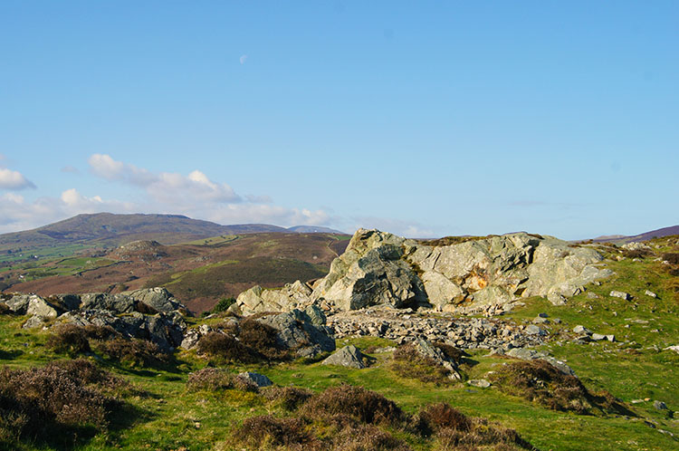 On the summit of Conwy Mountain