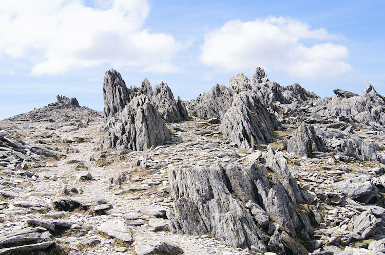 The surreal landscape of Glyder Fawr