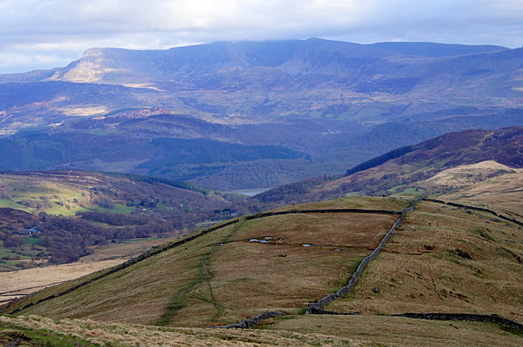 Cadair Idris and the Mawddach valley