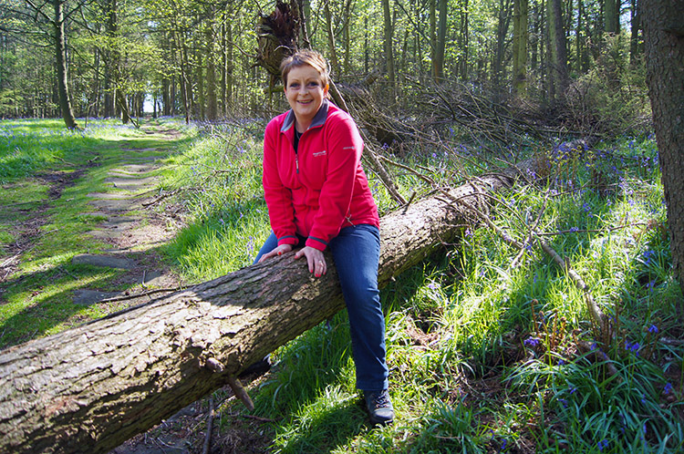 Taking a breather in Riffa Wood