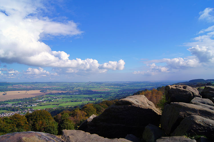View to Wharfedale from the Chevin