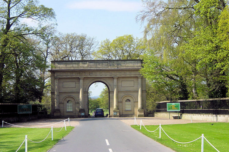 Entrance to Harewood House