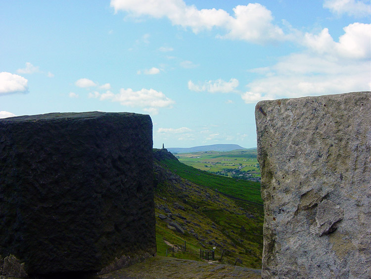 Looking out from Lund's Tower