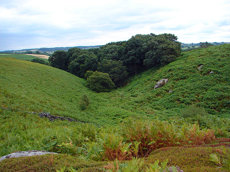 Spectacular scenery near Carlesmoor