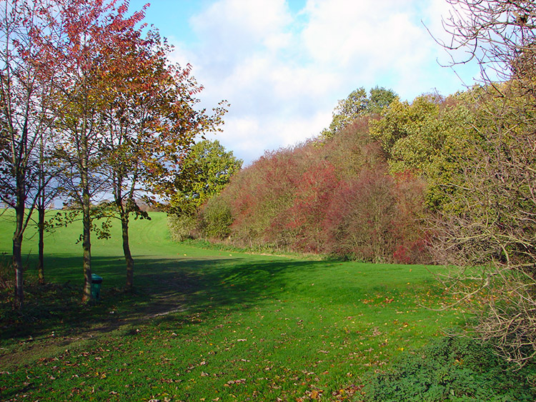 The walk goes through Follifoot Golf Course