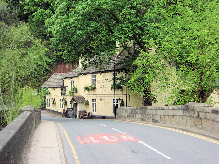 The Dropping Well Inn beside Low Bridge