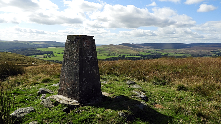 Trig pillar on Hammerthorn Hill