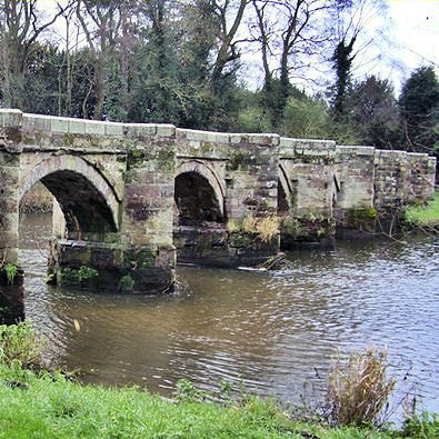 Essex Bridge over the River Trent near Shugborough