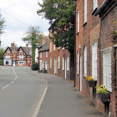 Yoxall village street