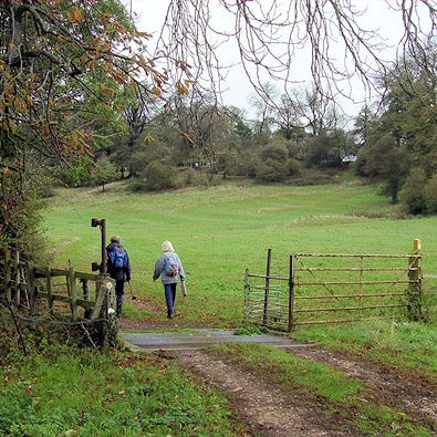 Setting out on the Robin Hood Way