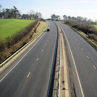 The by-pass and Iron Age fort site