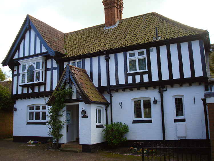 Tudor framed house in Market Bosworth