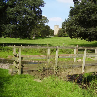 Footbridge at Stapleton