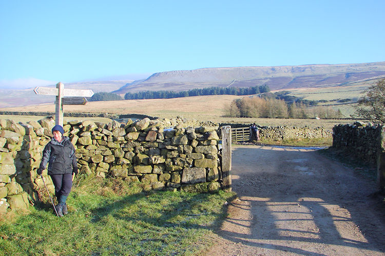 North Pennines straight ahead