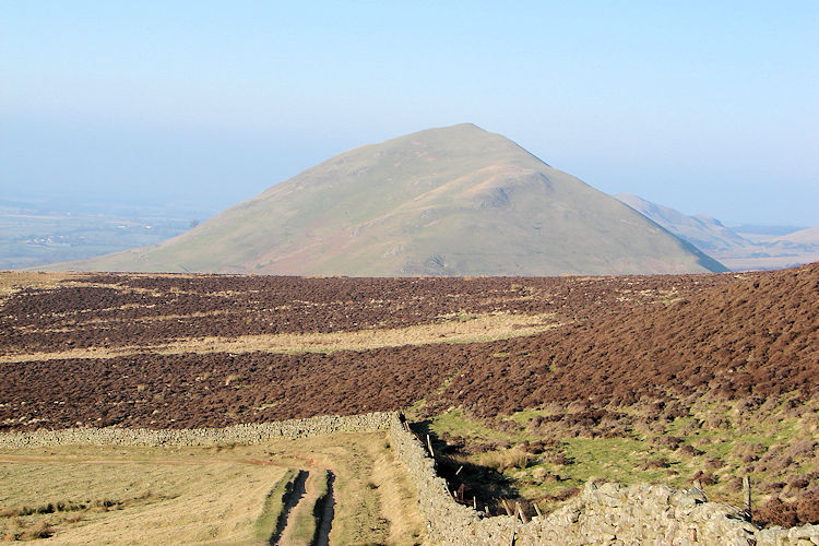 Looking back to Dufton Pike
