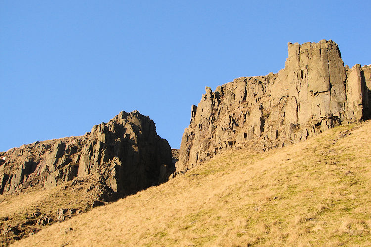 The northern flank of High Cup Scar