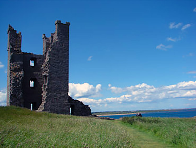 Defences overlooking the North Sea