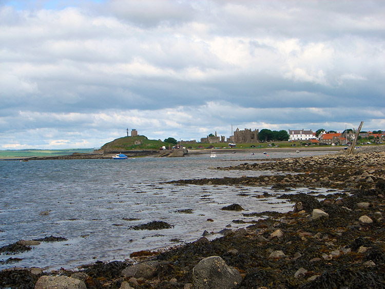 The southern shoreline of Holy Island