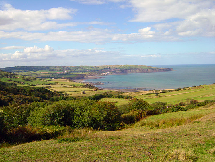 A brilliant view of Robin Hood's Bay