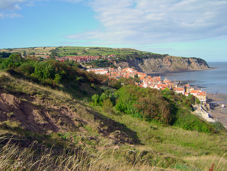 On the final cliff top section near Robin Hood's Bay