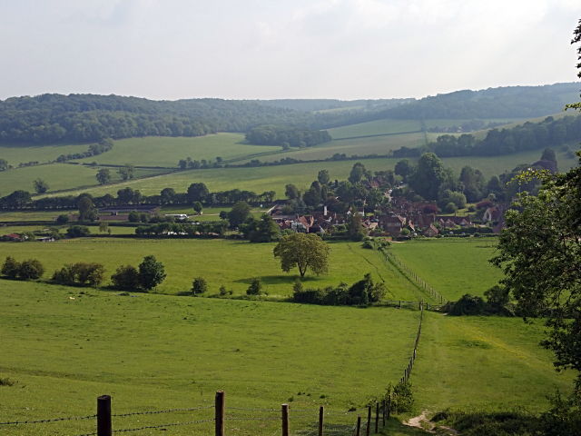 View to Turville from the Chiltern Way