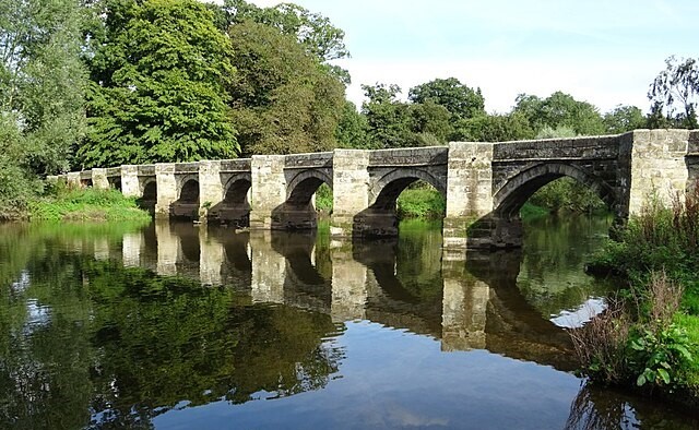 Essex Bridge spanning the River Trent