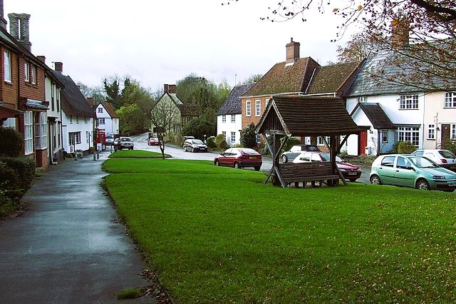 Hoxne village centre