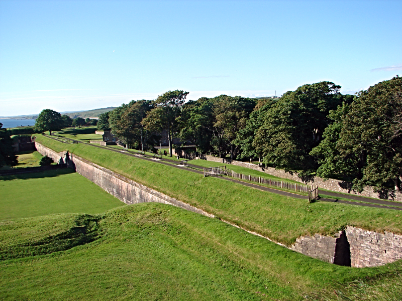 Fortifications within Berwick Castle