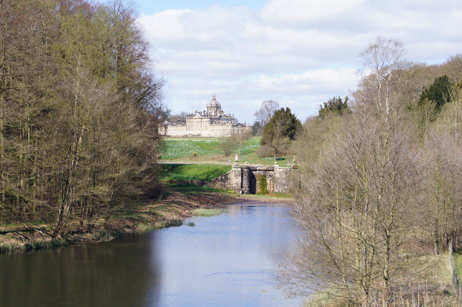 View to Castle Howard from New River
