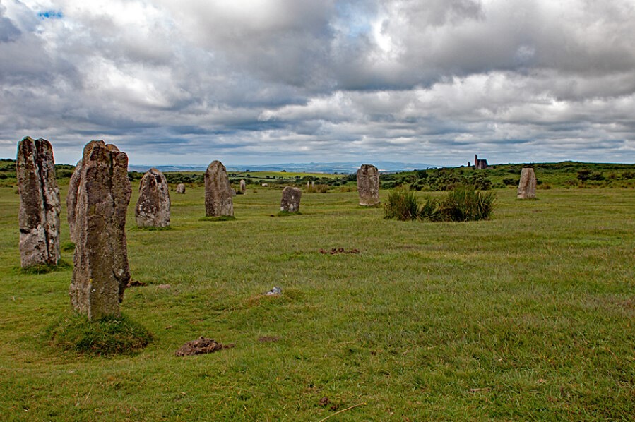 The Hurlers Stone Circle