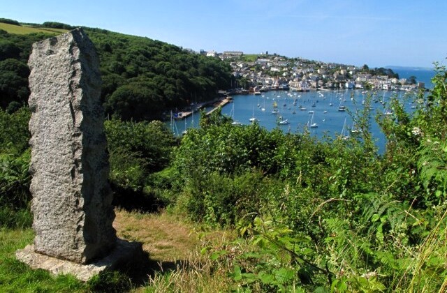 The view from Penleath Point to the Fowey Estuary
