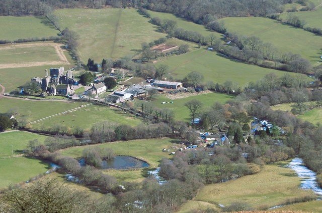 View to Llanthony from Loxidge Tump