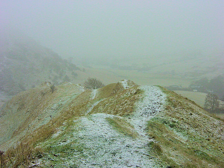 The ridge of Chrome Hill