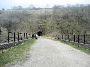 Crossing Monsal Head Viaduct