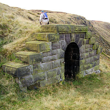 Tunnel with pipe?