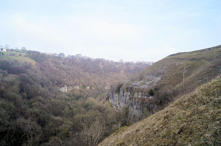 The path above Litton Tunnel