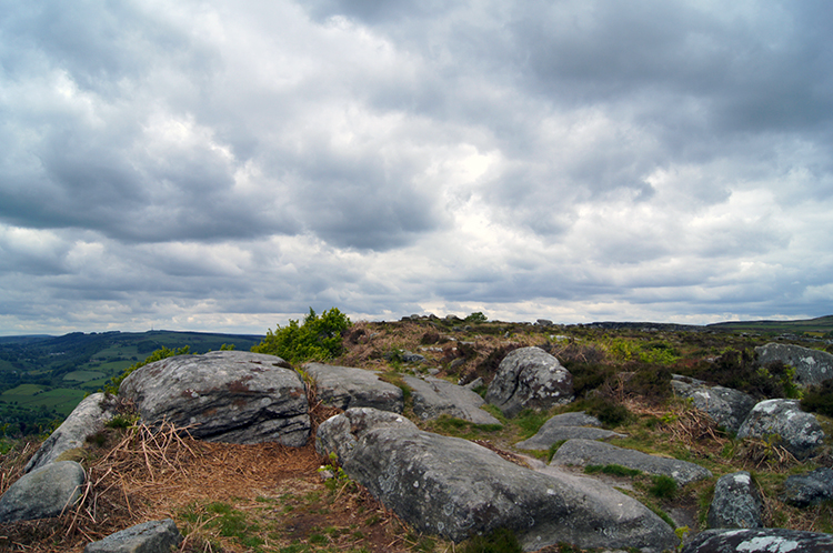 Gritstone of Baslow Edge