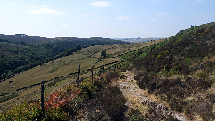 Skirting Gradbach Hill to Dane Valley