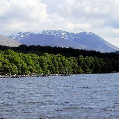 Ben Nevis from Loch Lochy