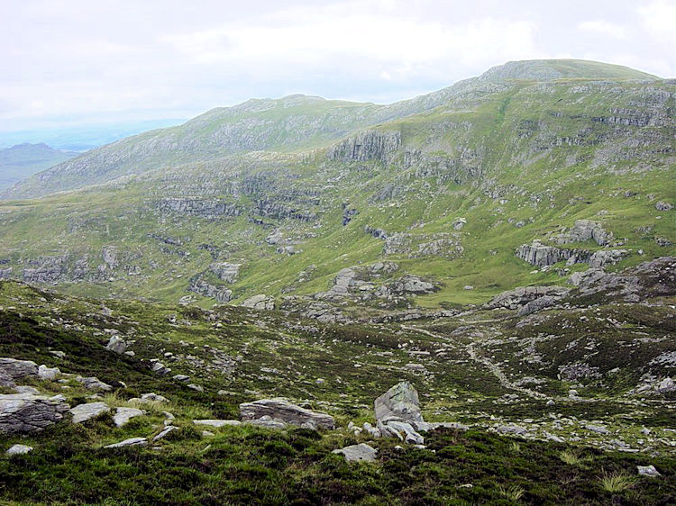 Mountain views open out when height is gained