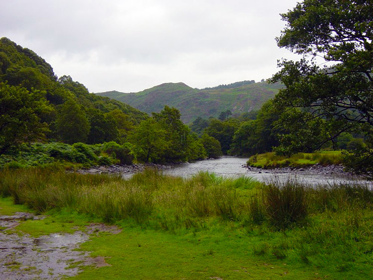 Afon Glaslyn south of Beddgelert