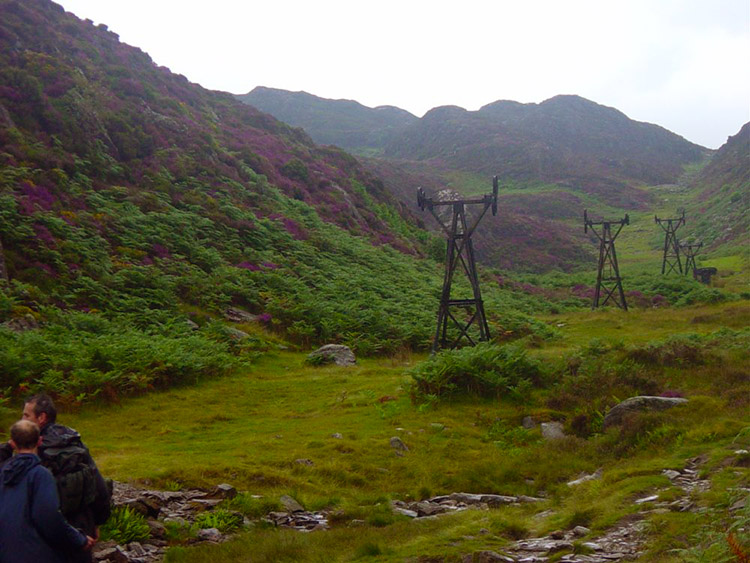 Disused workings near Cwm Bychan