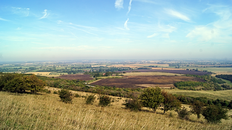 View of rural idyll from Gallows Hill