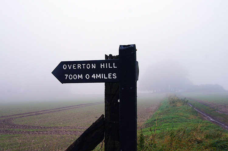 Ridgeway near Overton Hill